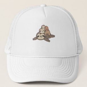 Gorra De Camionero Animales Dulces Y Lúgubres Para Los Niños Durmiend