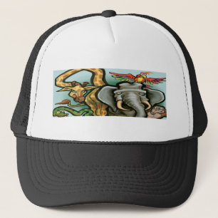 Gorra De Camionero Animales zoológicos