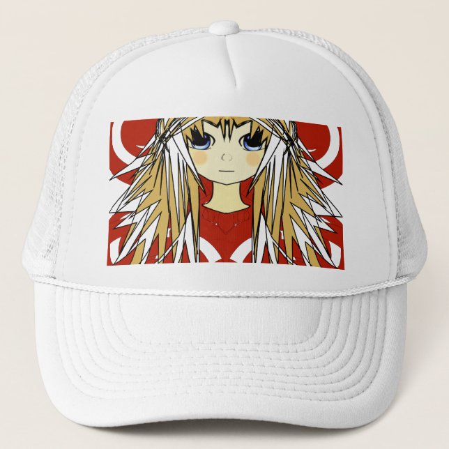Gorra De Camionero Anime Chicas (Anverso)