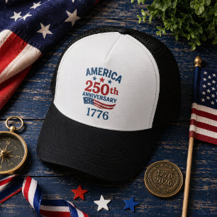 Gorra De Camionero Aniversario 250 de América 250º día de la independ
