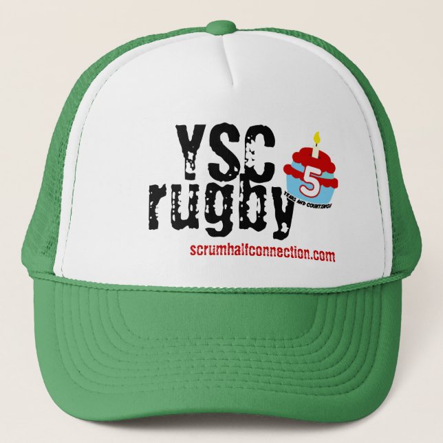 Gorra De Camionero Aniversario de 5 años de YSC (Anverso)