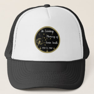 Gorra De Camionero Aniversario de la muerte por la memoria de amor