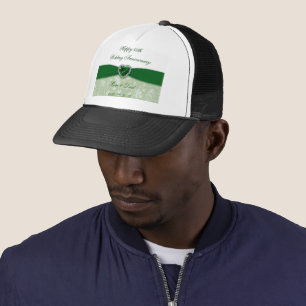 Gorra De Camionero Aniversario del 55° Boda de Damask