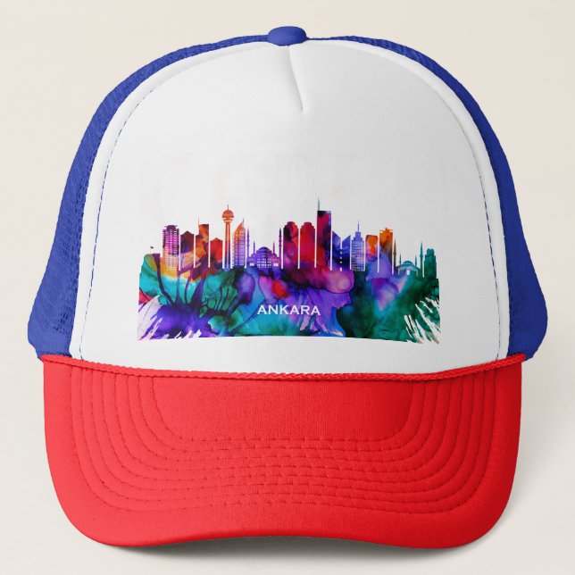 Gorra De Camionero Ankara Skyline (Anverso)