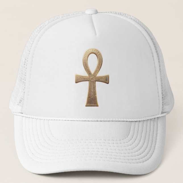 Gorra De Camionero Ankh Symbol Bedeutung – Schlüssel des Lebens (Anverso)