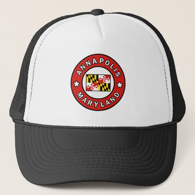 Gorra De Camionero Annapolis Maryland (Anverso)