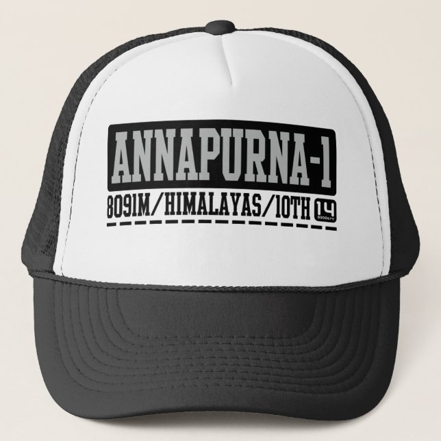 Gorra De Camionero Annapurna 1 (Anverso)