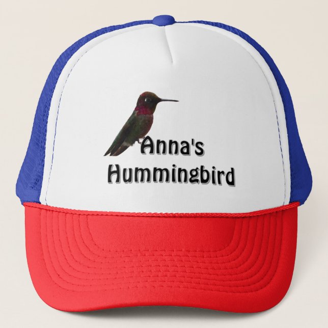 Gorra De Camionero Anna's Hummingbird (Anverso)