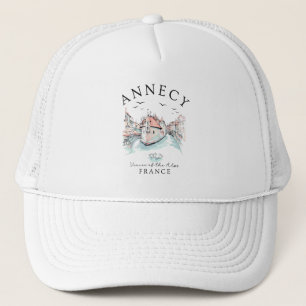 Gorra De Camionero Annecy Francia – Recuerdo de viaje