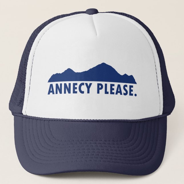Gorra De Camionero Annecy Please (Anverso)