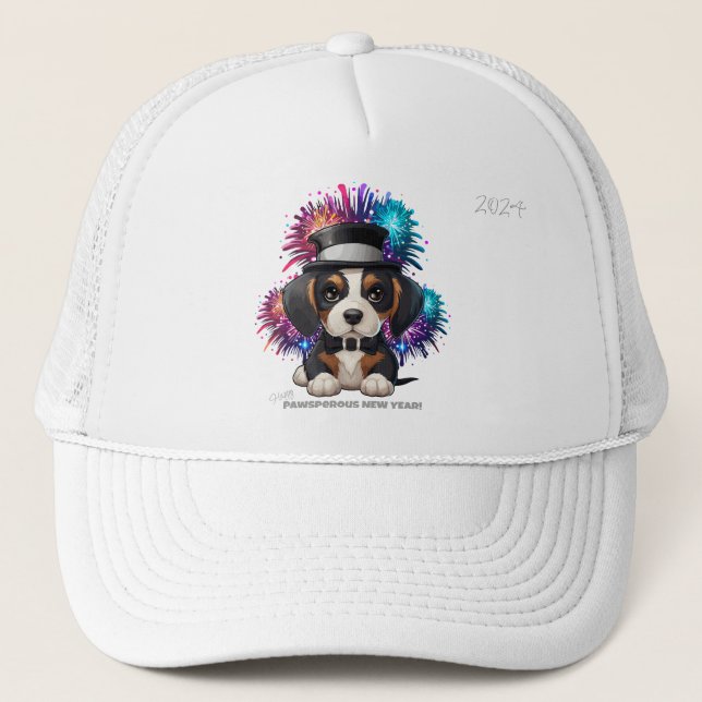 Gorra De Camionero ¡Año de los Woofs! (Anverso)
