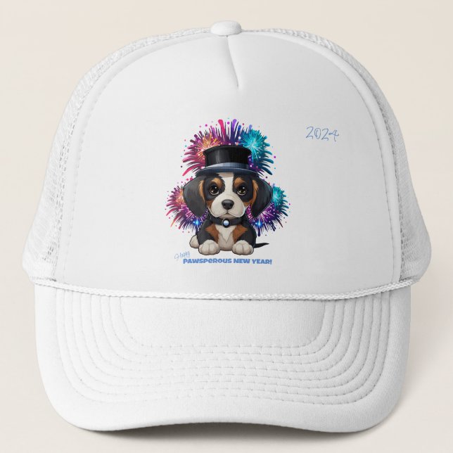 Gorra De Camionero ¡Año de los Woofs! (Anverso)