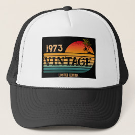 Gorra De Camionero Año de nacimiento de personalizado añeja 1973