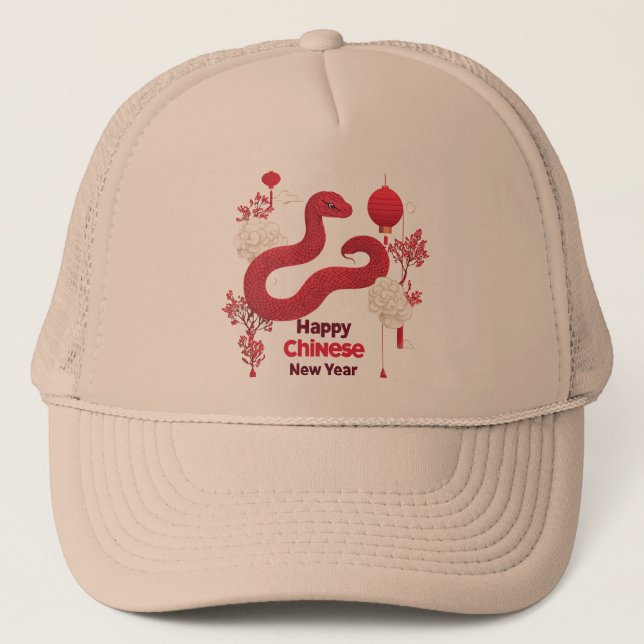 GORRA DE CAMIONERO AÑO DE SERPIENTE (Anverso)