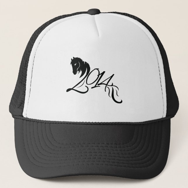 Gorra De Camionero Año del caballo 2014 (Anverso)