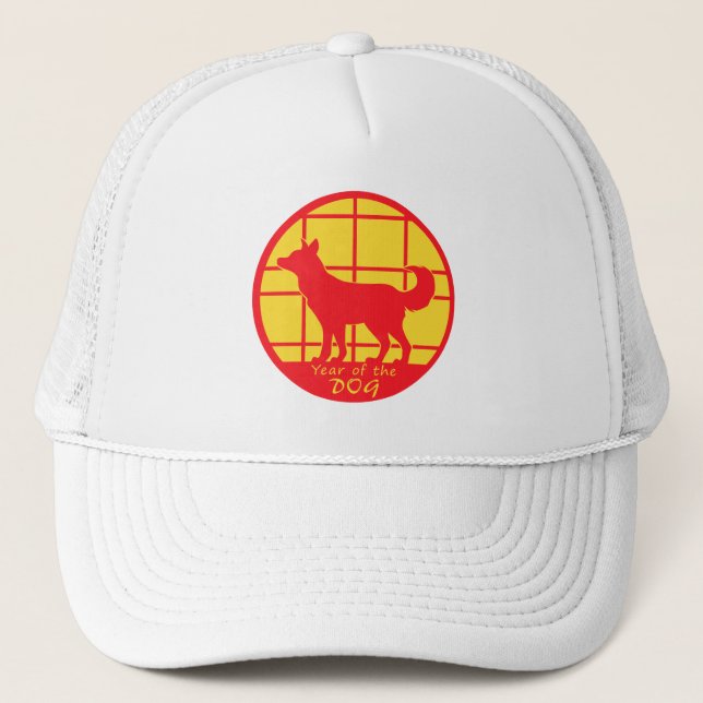 Gorra De Camionero Año del perro (Anverso)