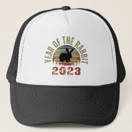 GORRA DE CAMIONERO AÑO DEL RABBIT 2023 TRUCKER HAT