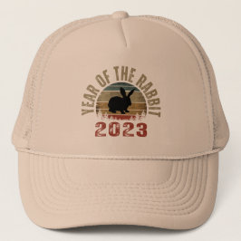 GORRA DE CAMIONERO AÑO DEL RABBIT 2023 TRUCKER HAT