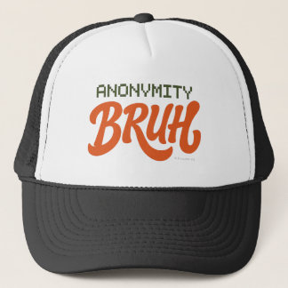 Gorra De Camionero Anonymity Bruh - Hat