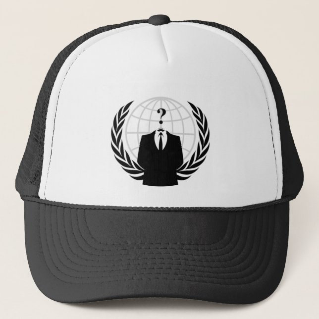 Gorra De Camionero Anonymous (Anverso)