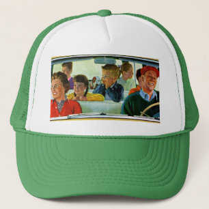 Gorra De Camionero Antes, durante y después de comida campestre