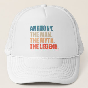 Gorra De Camionero Anthony El Hombre El Mito La Leyenda
