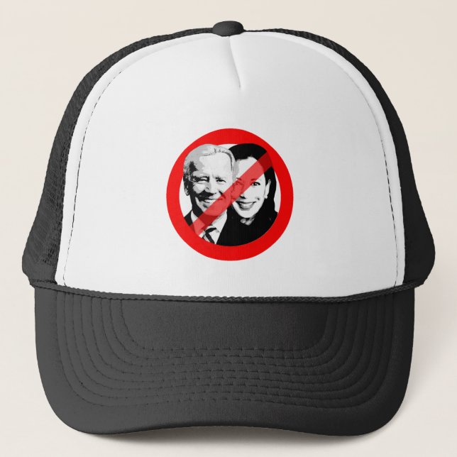 GORRA DE CAMIONERO ANTI BIDEN HARRIS (Anverso)