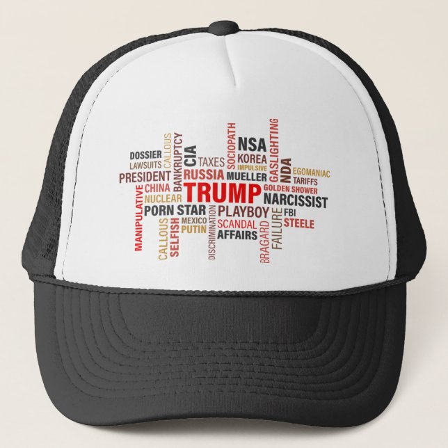 Gorra De Camionero Anti Donald Trump 2020 (Anverso)