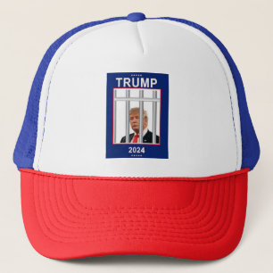 Gorra De Camionero Anti Donald Trump 2024 Cárcel