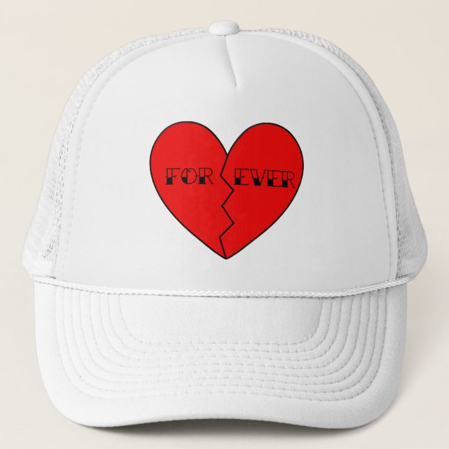 Gorra De Camionero Anti-El día de San Valentín (Anverso)