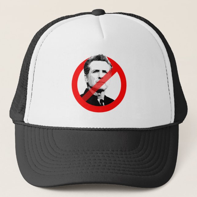 GORRA DE CAMIONERO ANTI NEWSOM (Anverso)