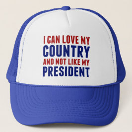 Gorra De Camionero Anti-presidente de Pro America