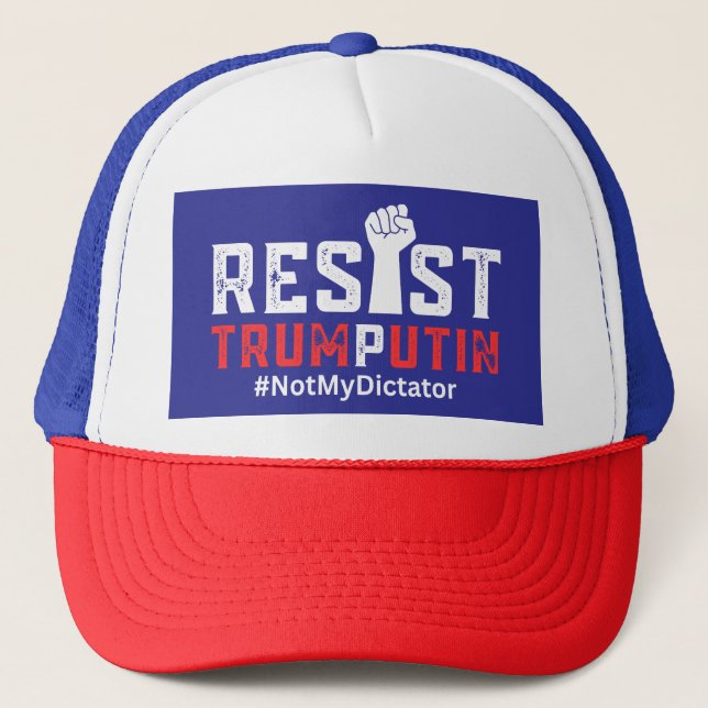 Gorra De Camionero Anti-trump (Anverso)