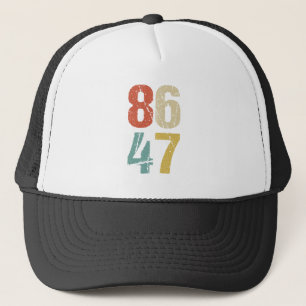 Gorra De Camionero Anti-Trump - 86 47 I