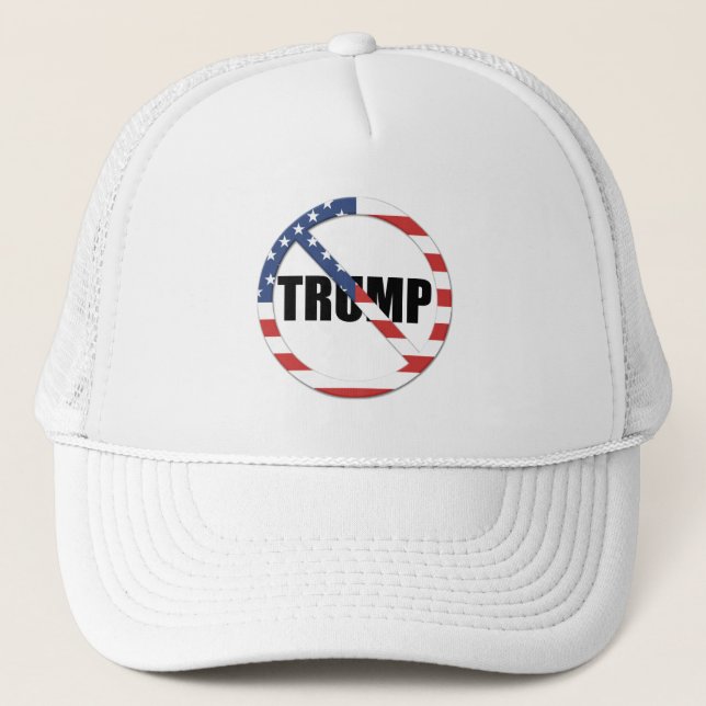 Gorra De Camionero Anti-Trump pro-democracia (Anverso)