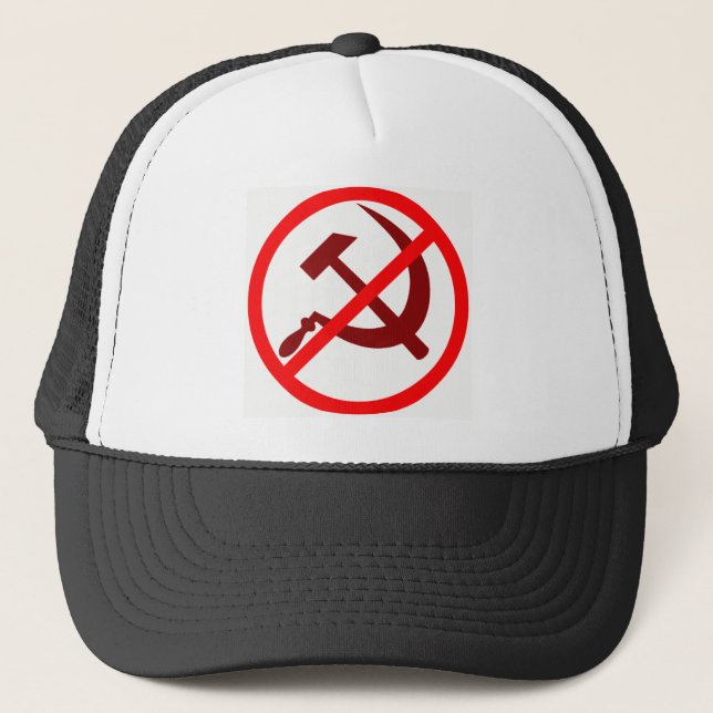 Gorra De Camionero anticomunista (Anverso)