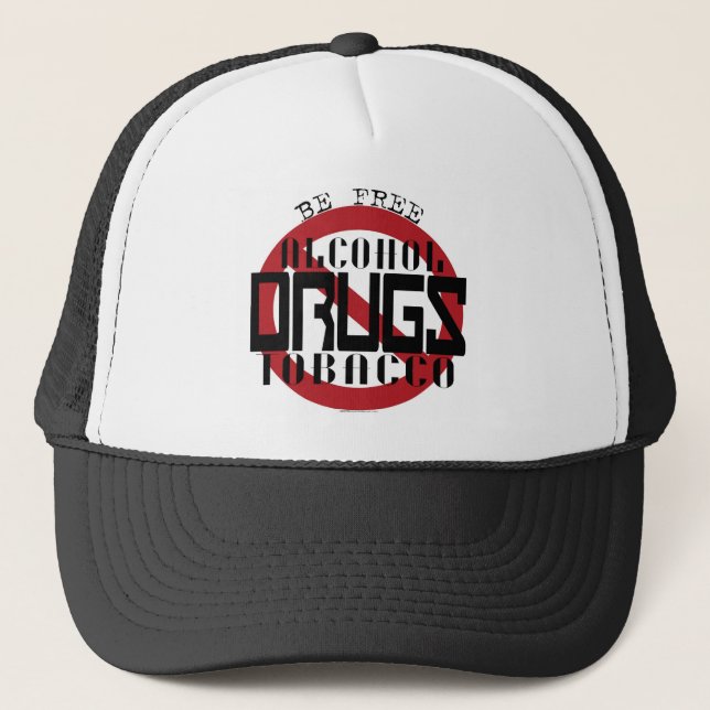 Gorra De Camionero antidrug3 (Anverso)