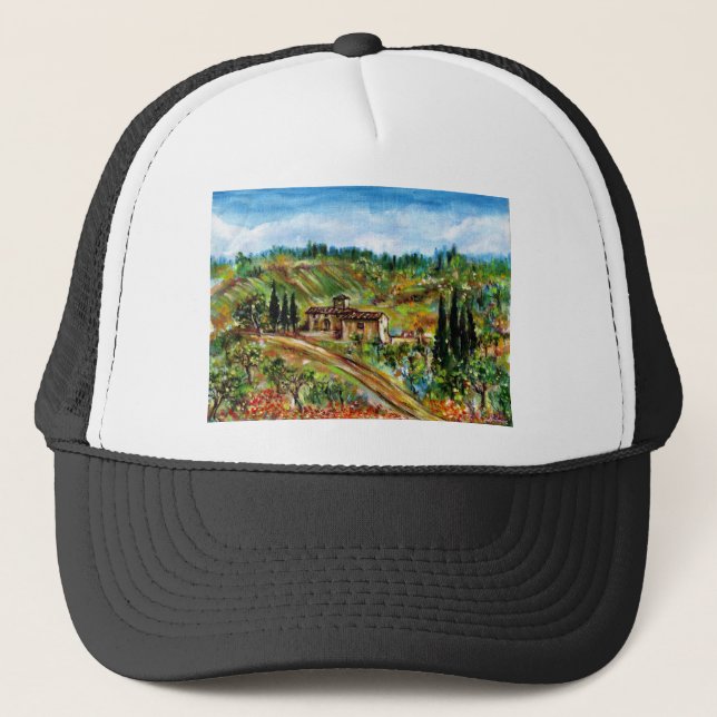 GORRA DE CAMIONERO ANTIGUA CASA DE CAMPO EN CHIANTI-TUSCANIA (Anverso)
