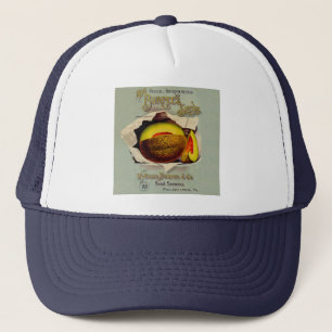 Gorra De Camionero Antigüedad del arte de la publicidad de las semill