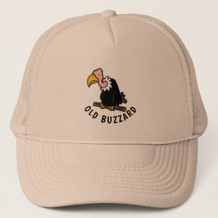 Gorra De Camionero Antiguo Buzzard/ Vulnerabilidad