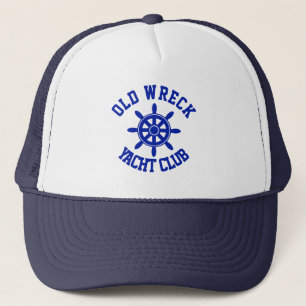 Gorra De Camionero Antiguo club náutico de naufragios