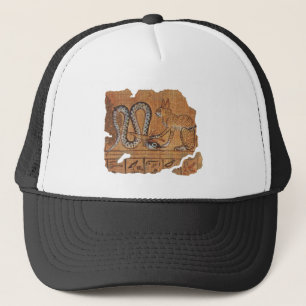 Gorra De Camionero Antiguo libro egipcio de Ra Muerta y Apophis