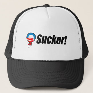 Gorra De Camionero AntiObama Bumpersticker - Sucker 2
