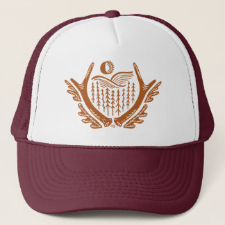 Gorra De Camionero Antler Forest Design
