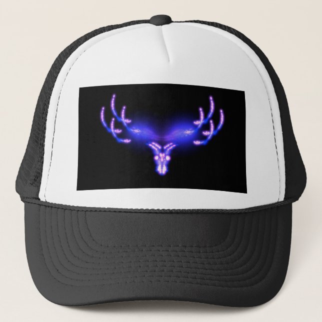 Gorra De Camionero Antlers Eléctricos (Anverso)
