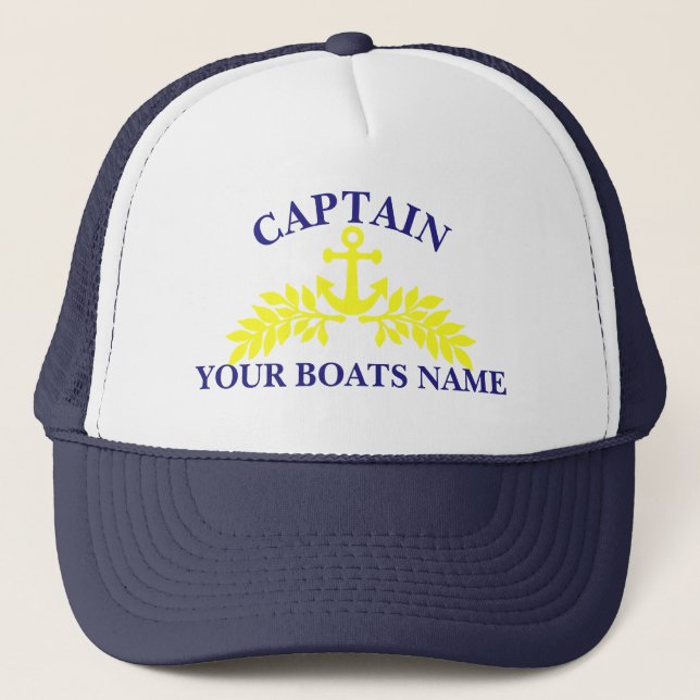 Gorra De Camionero Anuncio de los capitanes (Anverso)