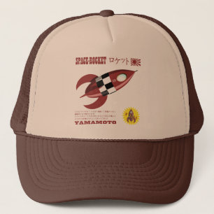 Gorra De Camionero Anuncio japonés de Rocket del juguete