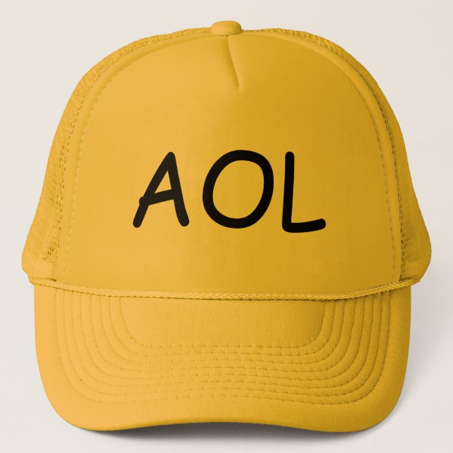 GORRA DE CAMIONERO AOL (Anverso)