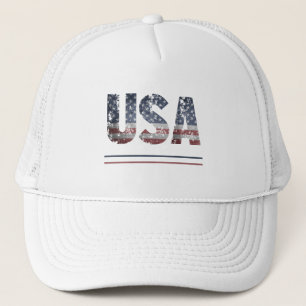 Gorra De Camionero *~* AP16 Bandera de los Estados Unidos Patriótica