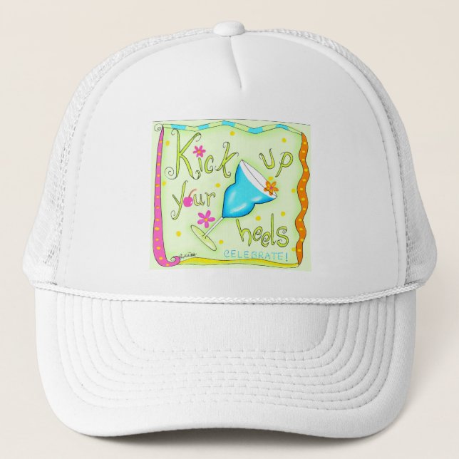 Gorra De Camionero Apaga tus tacones. (Anverso)